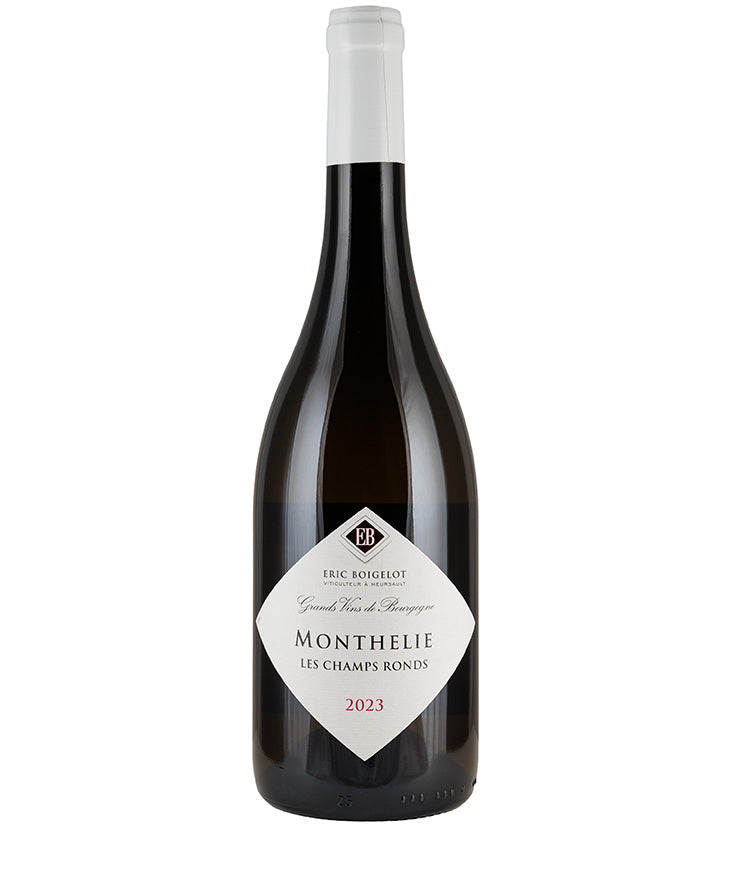 Eric Boigelot Monthelie Blanc 'Les Champs Ronds' 2023 white wine bottle from France