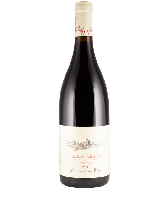 Domaine Felettig Chambolle Musigny Vielles Vignes 2022 red French Burgundy wine bottle image
