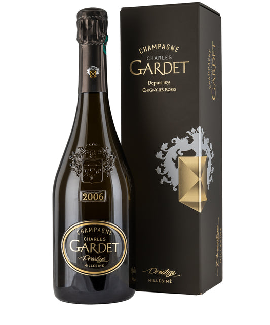 Charles Gardet Prestige Vintage Champagne 2006 French sparkling wine – wine bottle image