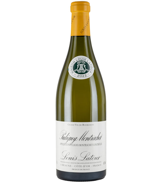 Louis Latour Puligny-Montrachet 2023 white French Burgundy wine bottle image