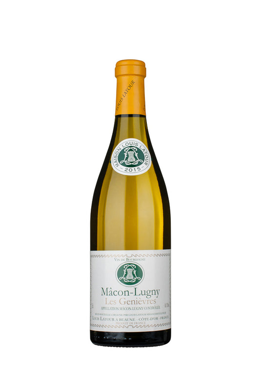 Louis Latour Les Genievres Macon Lugny 2024 white wine bottle