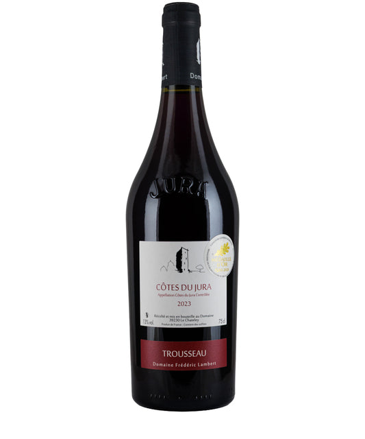 Domaine Frederic Lambert Trousseau 2023 red wine bottle