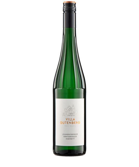 Villa Gutenberg Rheingau Johannisberger Riesling Kabinett 2023 white German wine bottle image