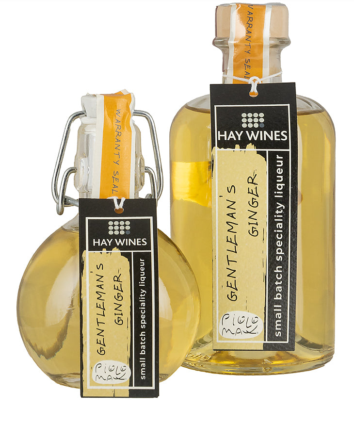Hay Wines Gentleman's Ginger Liqueur, Trieste, Italy 28% ABV