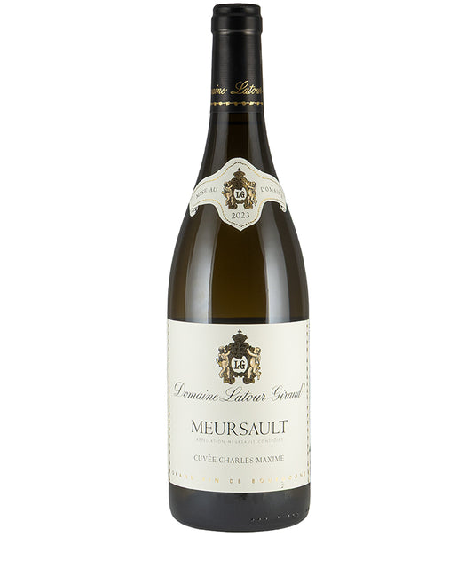 Domaine Latour-Giraud Meursault Cuvee Charles Maxime 2023 white wine bottle from Burgundy, France fine wines