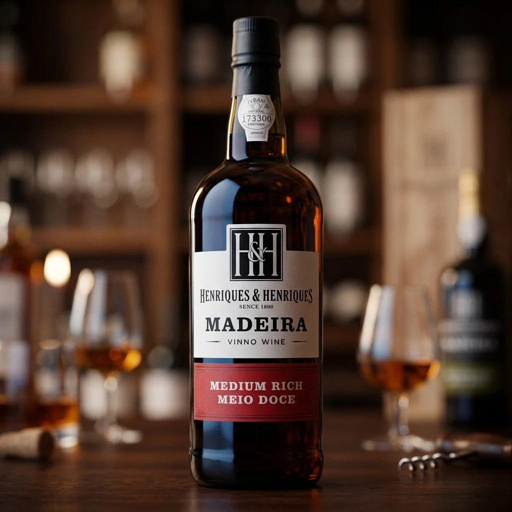 Henriques and Henriques Madeira 3 Year Old Medium Rich | Henriques and Henriques Madeira 3 Year Old Medium Rich, Portugal