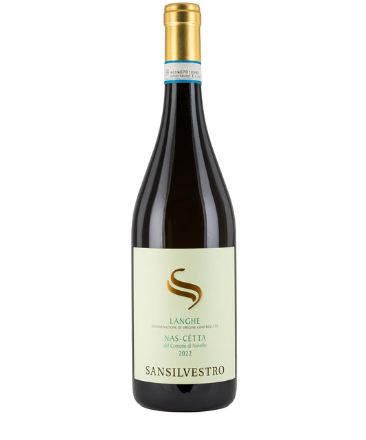 San Silvestro Nascetta del Commune di Novello 2023 Italian white wine bottle image