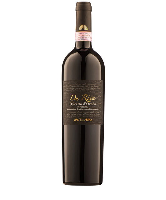 Luigi Tacchino Du Riva Dolcetto d'Ovada Superiore 2018 Italian red wine – wine bottle image