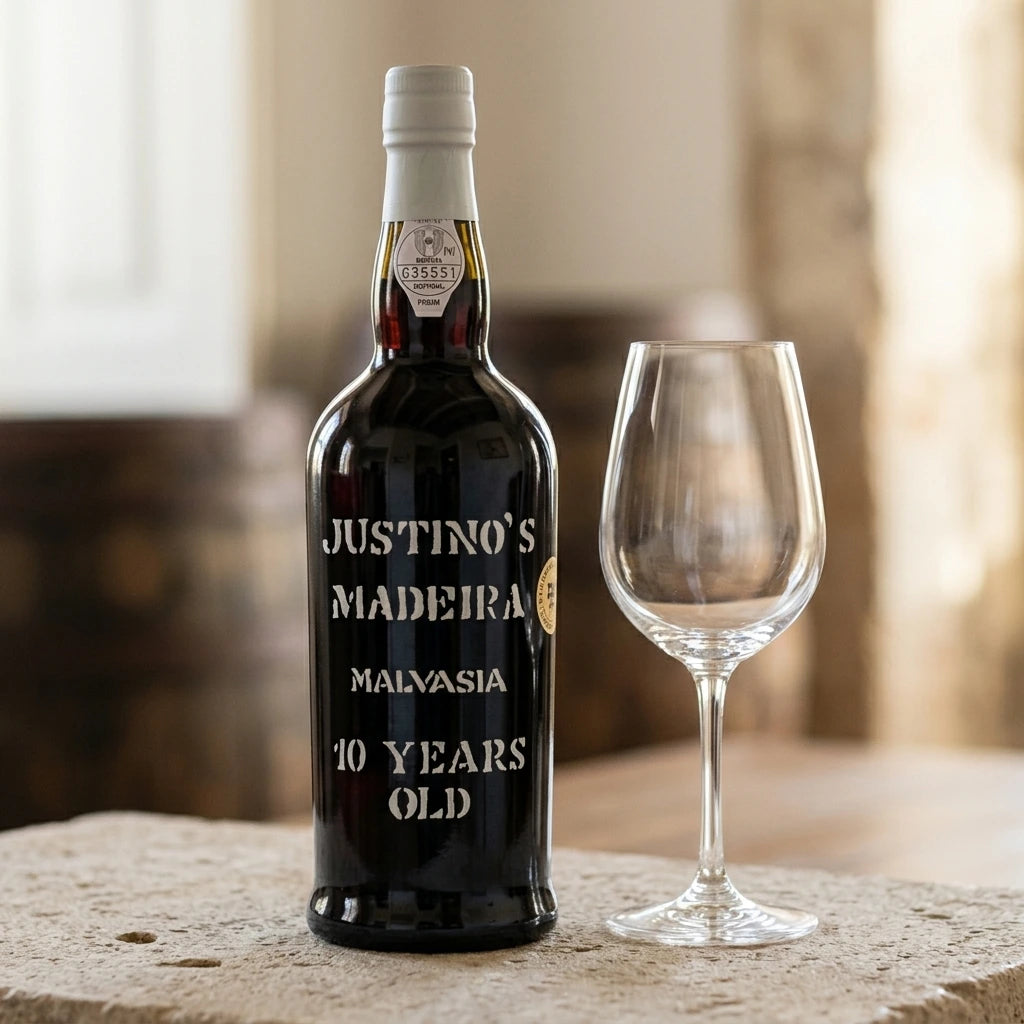 Justino's 10 Year Old Malvasia Madeira | Justino's 10 Year Old Malvasia Madeira, Madeira Portugal