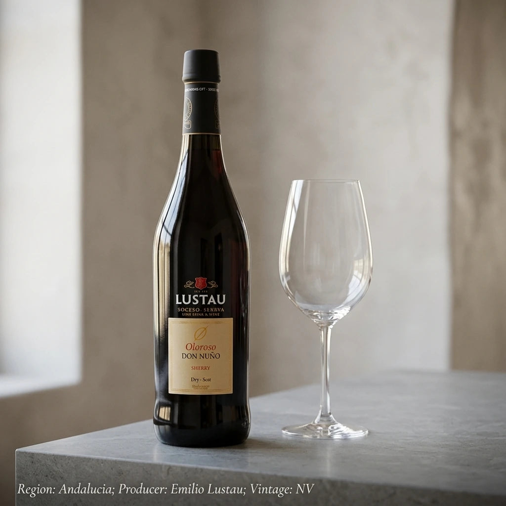 Lustau Don Nuño Dry Oloroso Solera Reserva 75cl | Lustau Don Nuño Dry Oloroso Solera Reserva 75cl, Spain