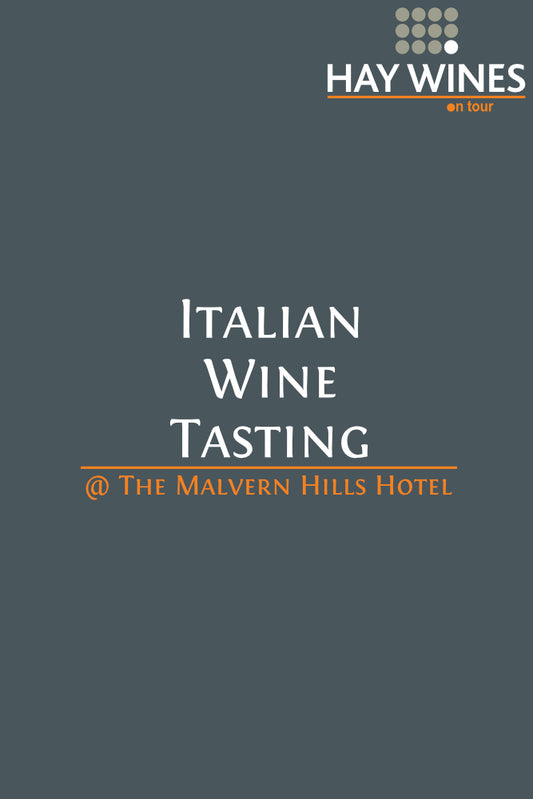 07.11.2024: Italian Wine Tasting @ The Malvern Hills Hotel