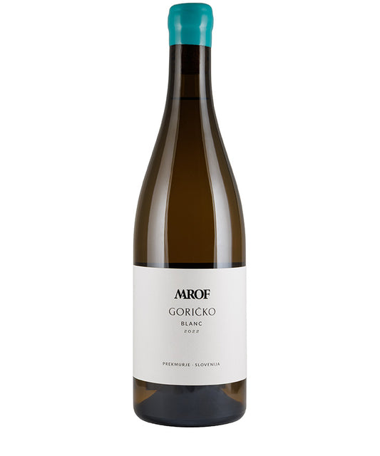 Marof Goricko Blanc 2022 white wine from Slovenia – wine bottle image
