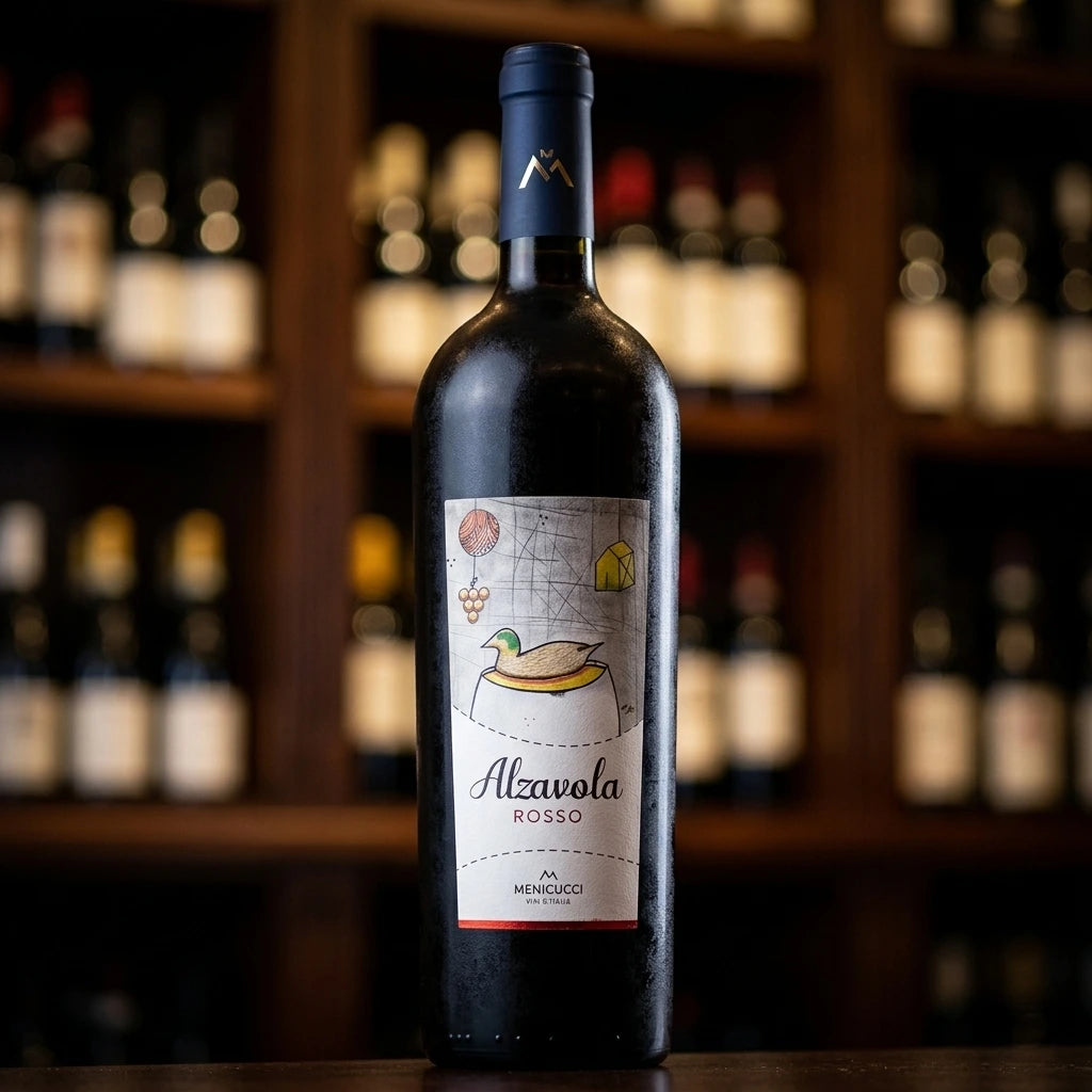 Menicucci Alzavola Rosso 2021 Merlot-Montepulciano | Menicucci Alzavola Rosso: Merlot-Montepulciano blend