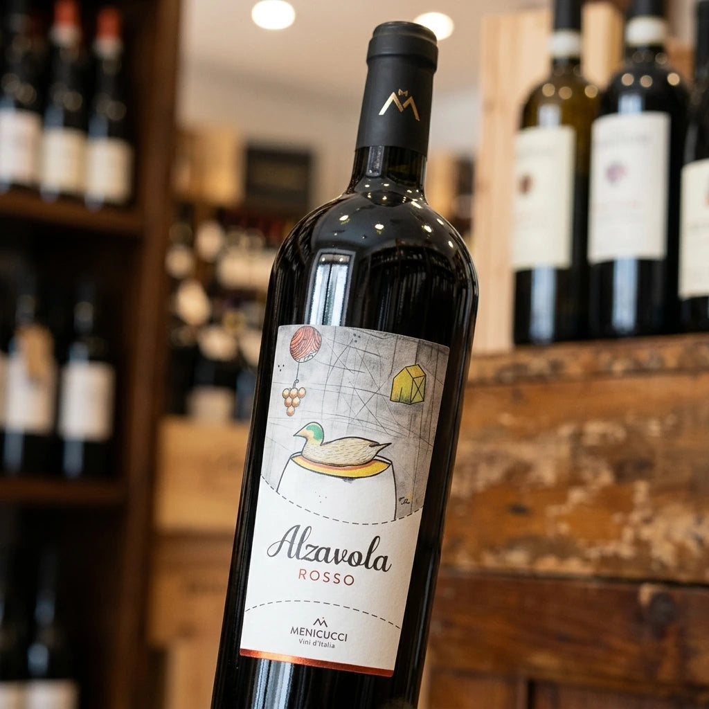 Menicucci Alzavola Rosso 2021 Merlot-Montepulciano | Menicucci Alzavola Rosso: Merlot-Montepulciano blend