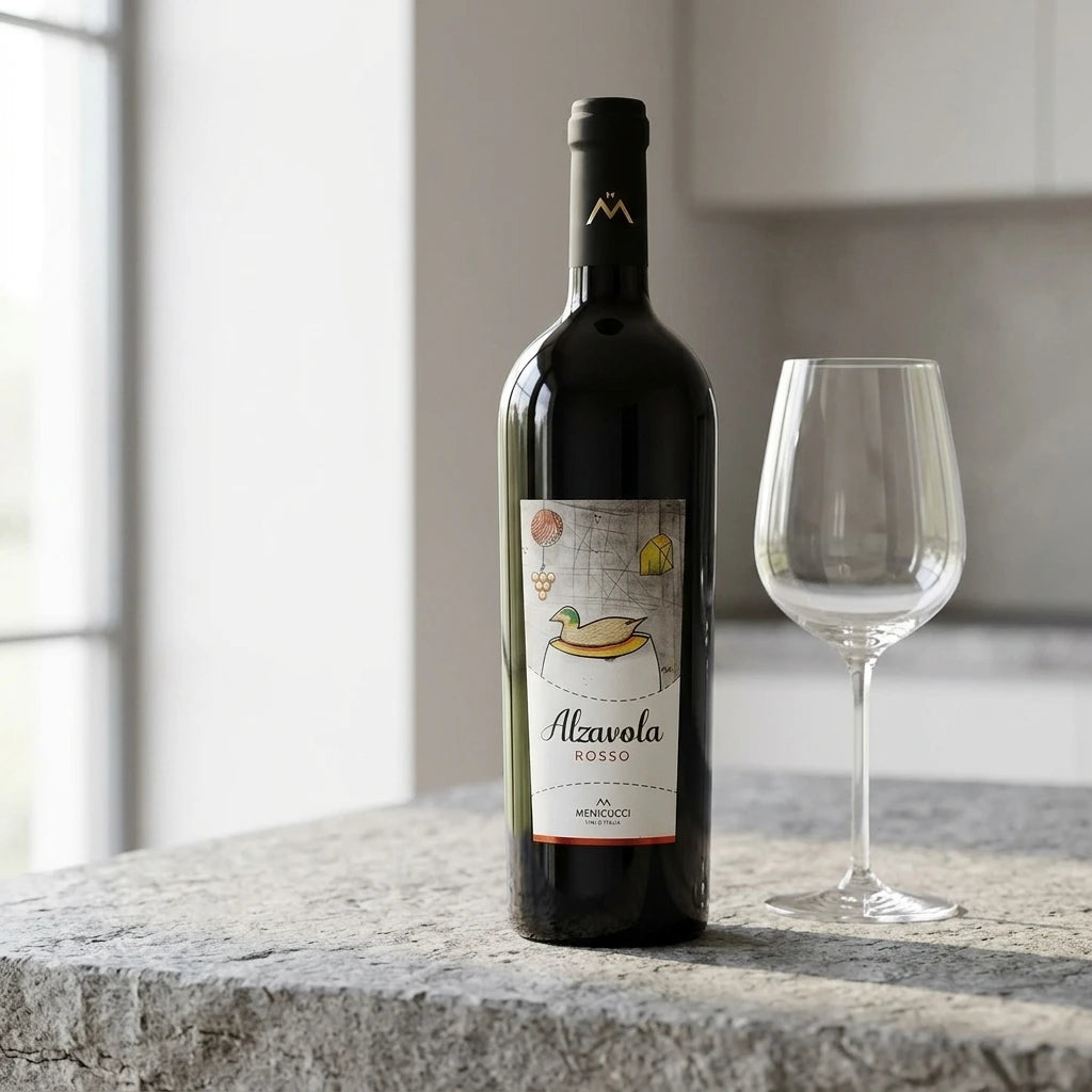 Menicucci Alzavola Rosso 2021 Merlot-Montepulciano | Menicucci Alzavola Rosso: Merlot-Montepulciano blend