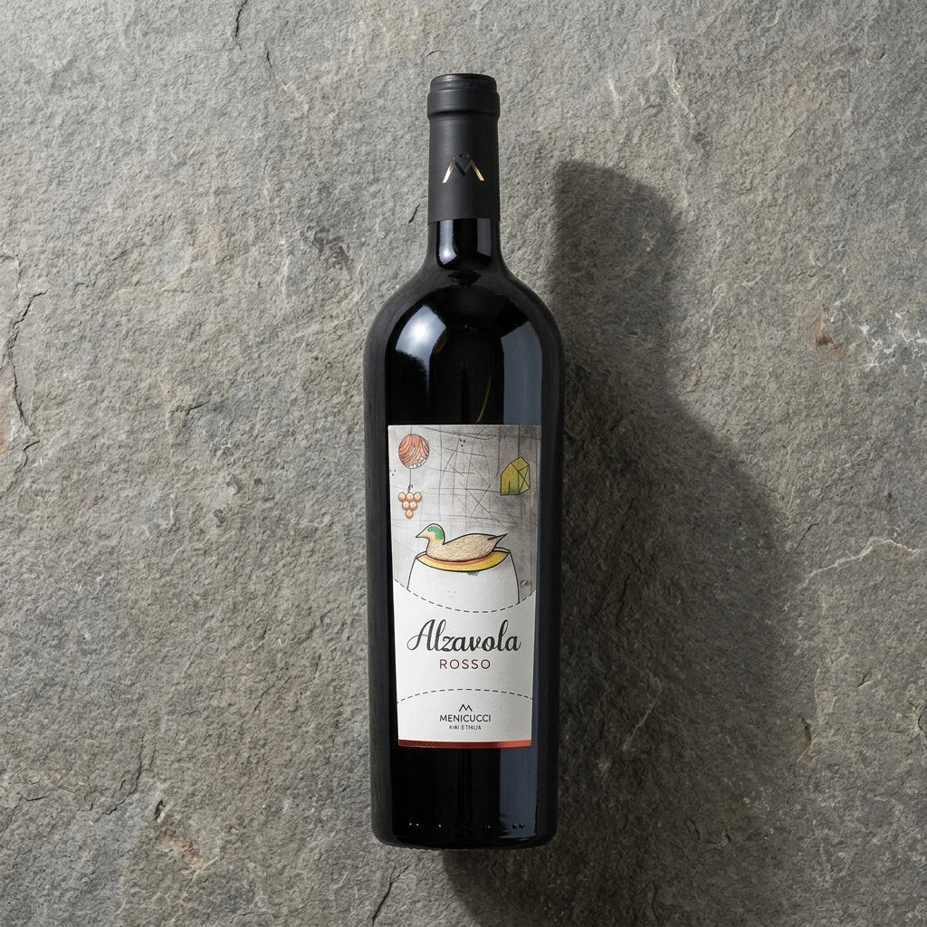 Menicucci Alzavola Rosso 2021 Merlot-Montepulciano | Menicucci Alzavola Rosso: Merlot-Montepulciano blend