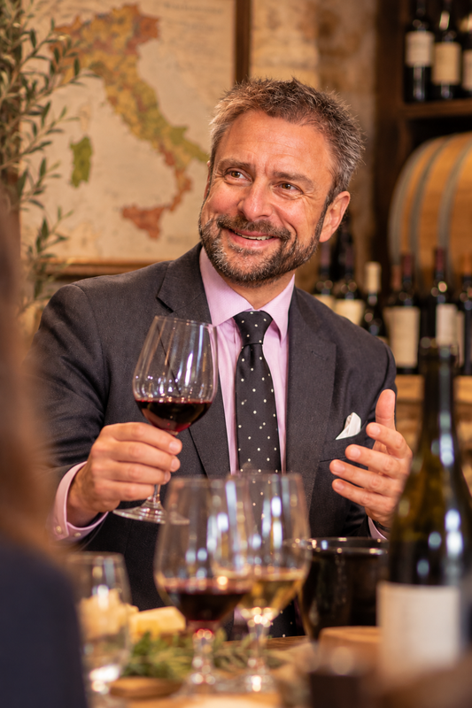 31.10.2026: "An Evening with Michael Palij MW" Italian Wine Tasting with red wine