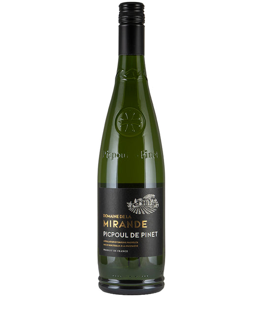Chateau de la Mirande Picpoul de Pinet 2024 French white wine bottle image