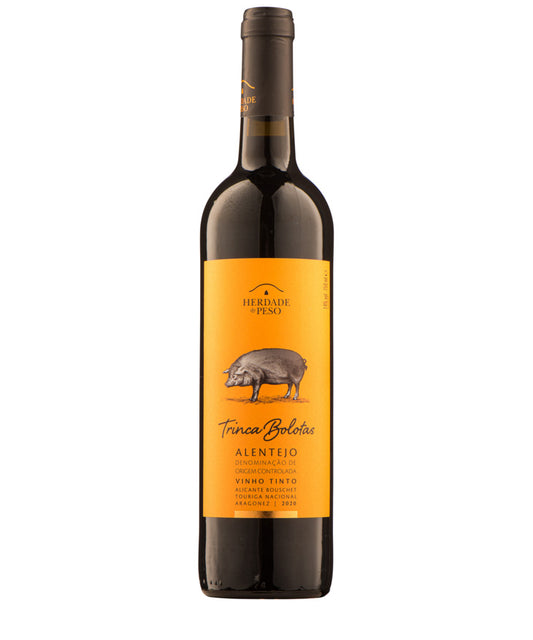 Herdade do Peso Trinca Bolotas Alentejo Tinto 2023 red Portuguese wine – wine bottle image