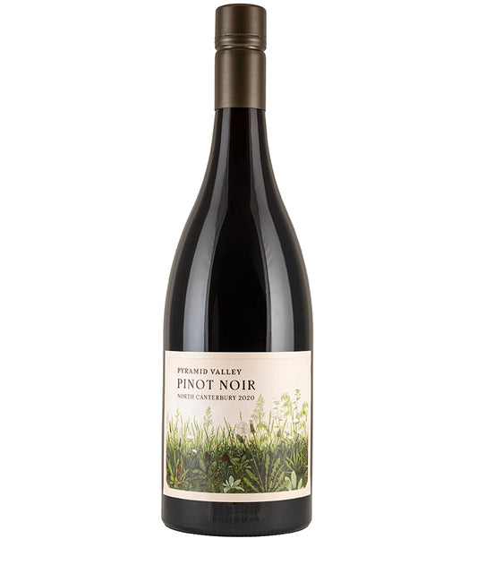 Pyramid Valley Pinot Noir 2021 red New Zealand wine bottle image
