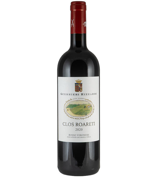 Guerrieri Rizzardi Clos Roareti Rosso Veronese Merlot 2021 fine red wine bottle image