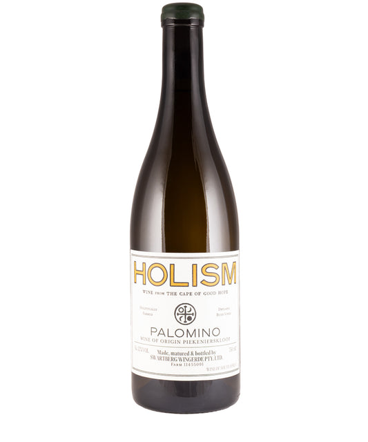 Swartberg Wingerde Holism Palomino 2021 white South African wine bottle image
