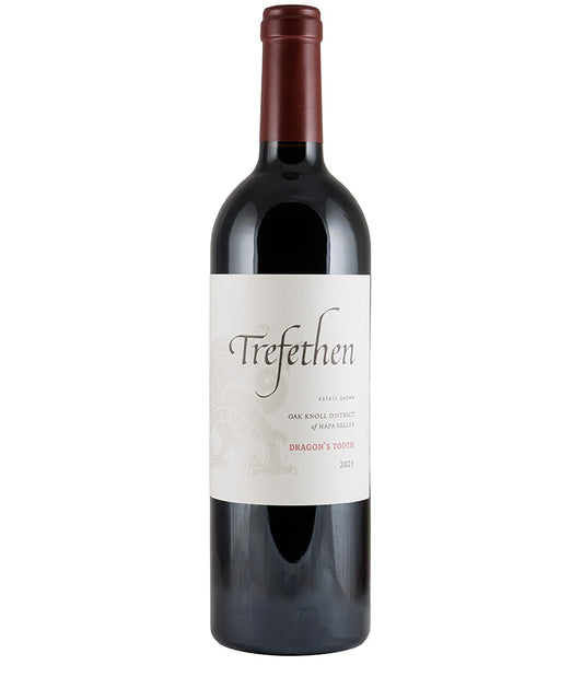 Trefethen Dragon's Tooth 2022 red wine bottle