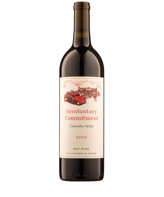 Andrew Will Involuntary Commitment 2020 red Washington wine bottle image