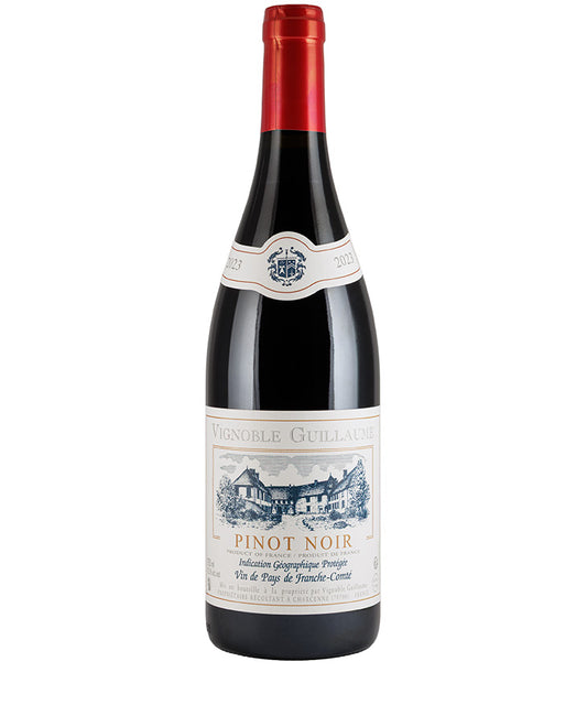 Vignoble Guillaume Pinot Noir 2023 French red wine from Franche-Comté – wine bottle image