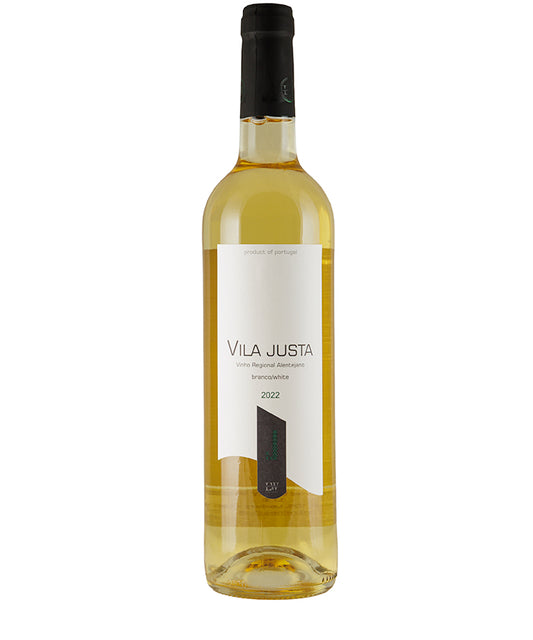Vila Justa Branco 2022 white wine bottle from independent UK wine merchant with UK delivery available