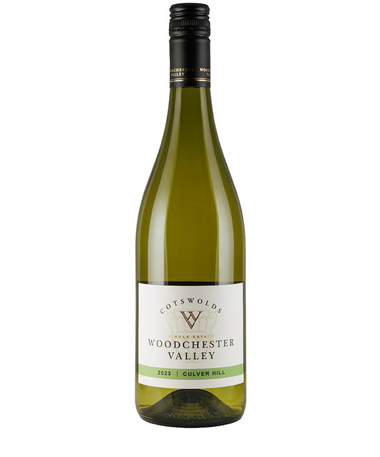 Woodchester Valley Culver Hill 2023 white wine bottle from an independent UK wine merchant collection