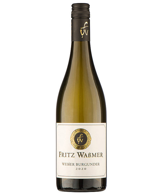 Fritz Wassmer Weisser Burgunder 2023 white German wine from Baden – wine bottle image