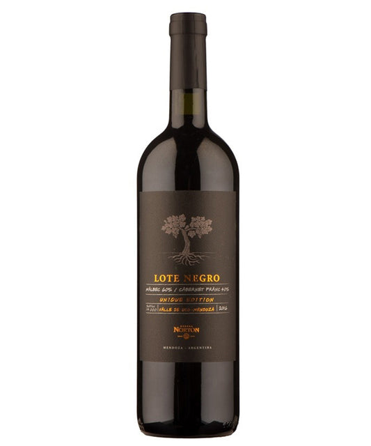 Bodega Norton Lote Negro 2018 red Argentine wine from Mendoza – wine bottle image