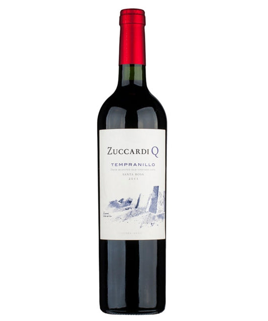 Zuccardi Q Tempranillo 2019 red Argentine wine from Mendoza – wine bottle image