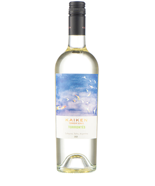 Kaiken Torrontes 2024 white Argentine wine bottle from Salta – wine bottle image