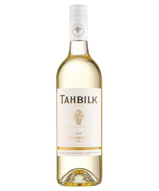 Tahbilk Marsanne 2022 Australian white wine vintage – wine bottle image