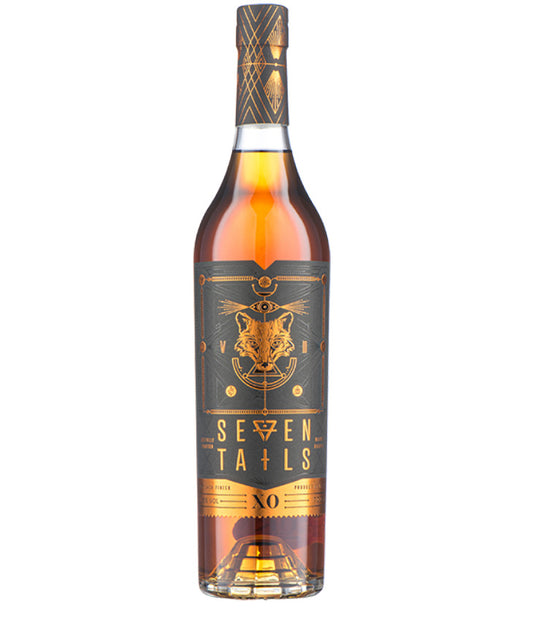 Seven Tails XO Brandy amber spirit bottle image