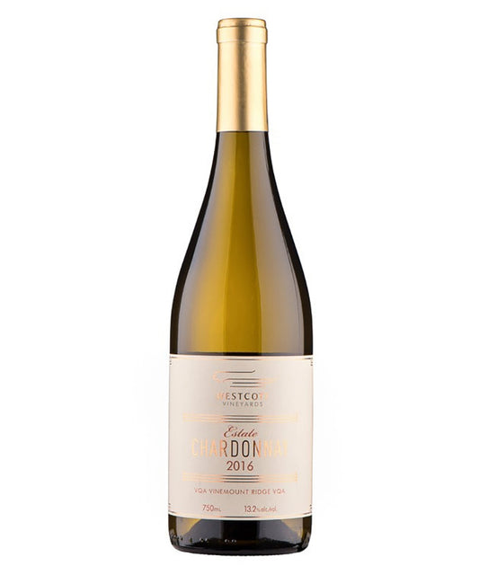 Westcott Estate Chardonnay 2022 Canadian white wine bottle image