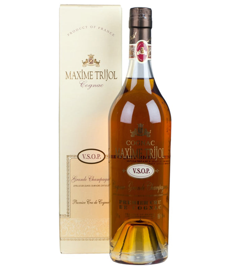 Maxime Trijol Grand Champagne VSOP French cognac aged spirit bottle image