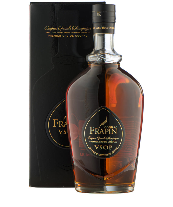 Frapin VSOP Grand Champagne Cognac bottle and box