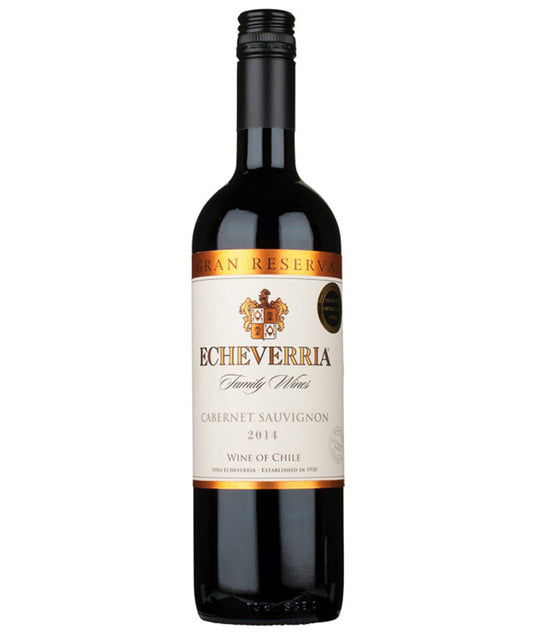 Echeverria Gran Reserva Cabernet Sauvignon 2020 Chile red wine bottle image