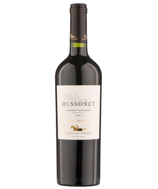 Haras de Pirque Hussonet Gran Reserva Cabernet Sauvignon 2019 Chile red wine bottle image