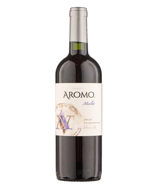 Aromo Merlot 2023 red Chilean wine bottle image