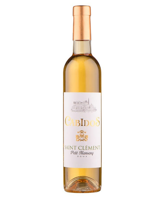 Cabidos St Clement Petit Manseng Doux 50cl 2017 French white wine – wine bottle image