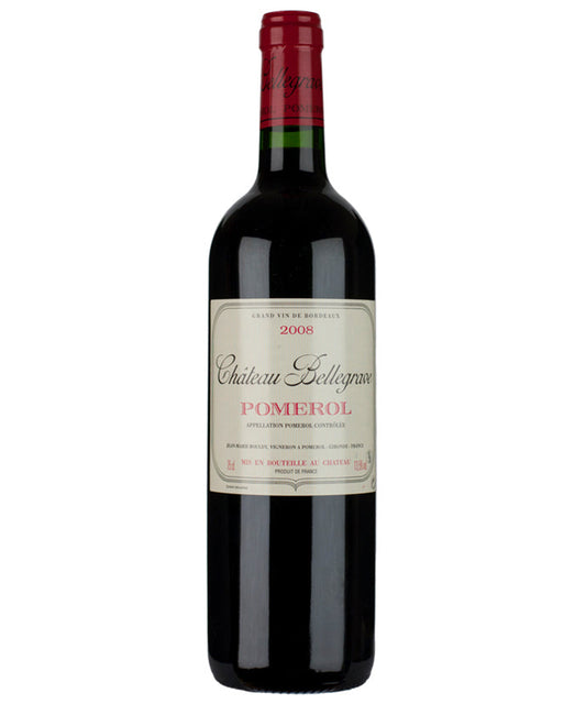 Chateau Bellegrave Pomerol 2011 red French Bordeaux wine bottle image
