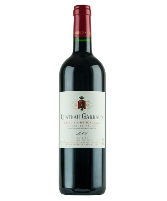 Chateau Garraud Lalande de Pomerol 2017 red French Bordeaux wine – wine bottle image