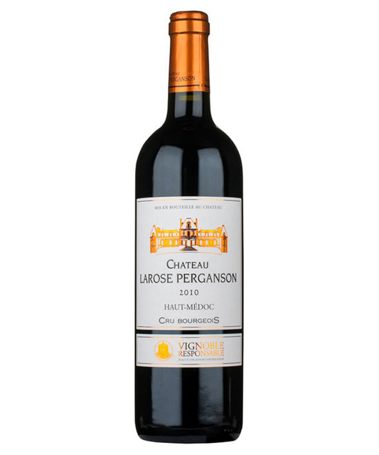 Chateau Larose Perganson Haut Medoc 2010 French red wine bottle image