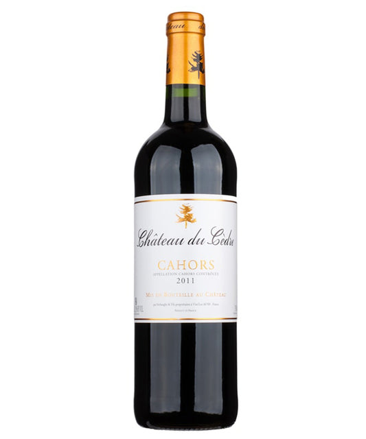 Chateau du Cedre Cahors 2022 red French wine from South West France – wine bottle image