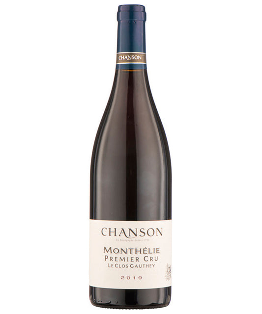 Domaine Chanson Monthelie 1er Cru Clos Gauthey 2021 red French Burgundy wine bottle image