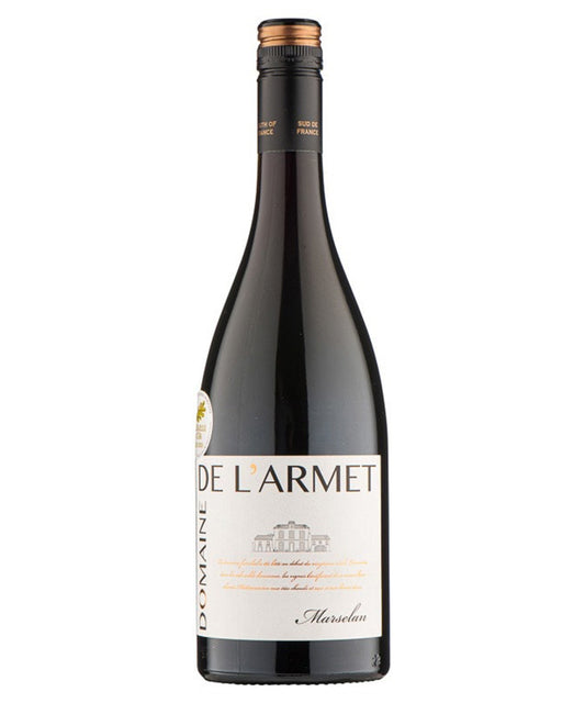 Domaine de l'Armet Marselan 2023 French red wine from Languedoc-Roussillon – wine bottle image